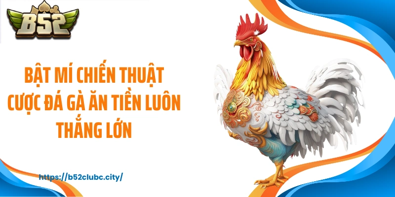 Bật mí chiến thuật cược đá gà ăn tiền luôn thắng lớn